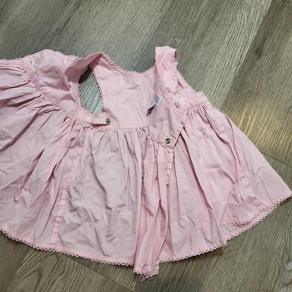 Vintage Y2K Children's Place Baby Pink Dress Size 0-3 Months